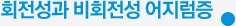 회전성과 비회전성 어지럼증